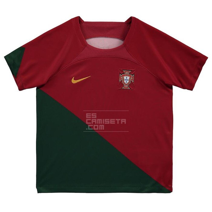 1a Equipacion Camiseta Portugal Nino 2022 - Haga un click en la imagen para cerrar